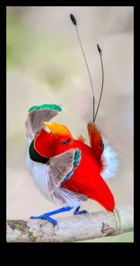 חברים מנוצים המשך: ציפורים עם תצוגות נוצות יוצאות דופן