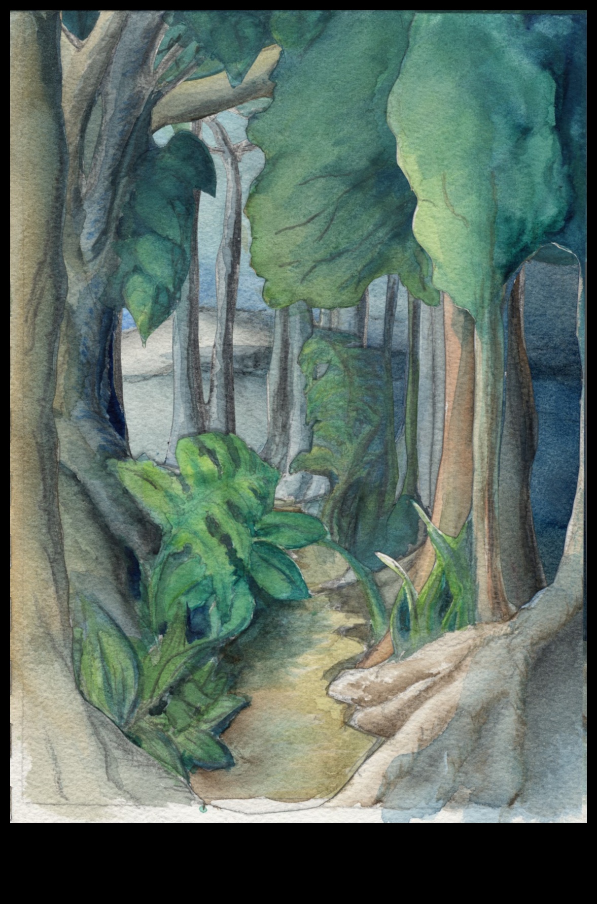 מציאות רבודה: יצירת עומק באמצעות רישומי מרקם