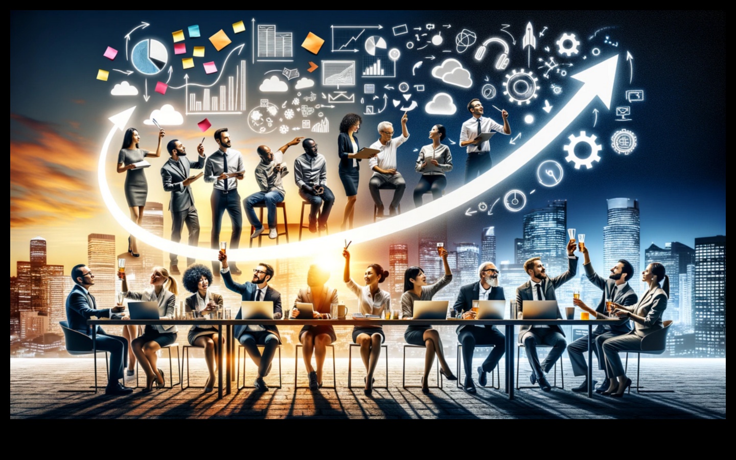 מחזון לניצחון: אסטרטגיות לפעילות עסקית אפקטיבית