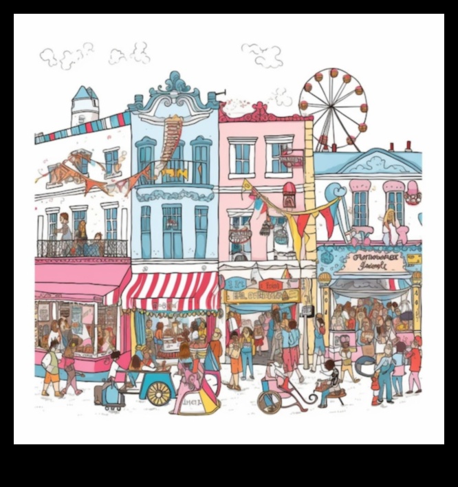 סצנות רחוב: הצגת דופק האורבניות בציורים