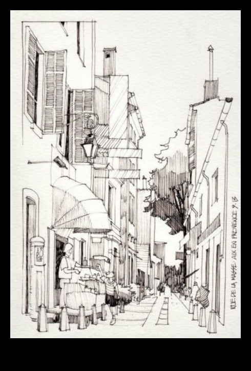 סצנות רחוב: הצגת דופק האורבניות בציורים