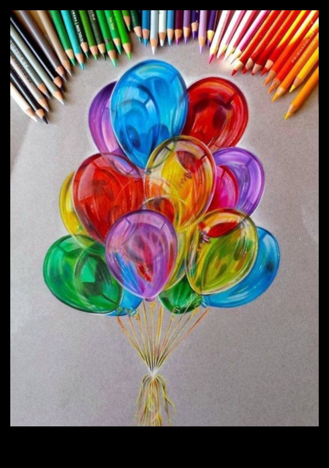 קסם עיפרון צבעוני: הפיכת קווים ליופי אמנותי