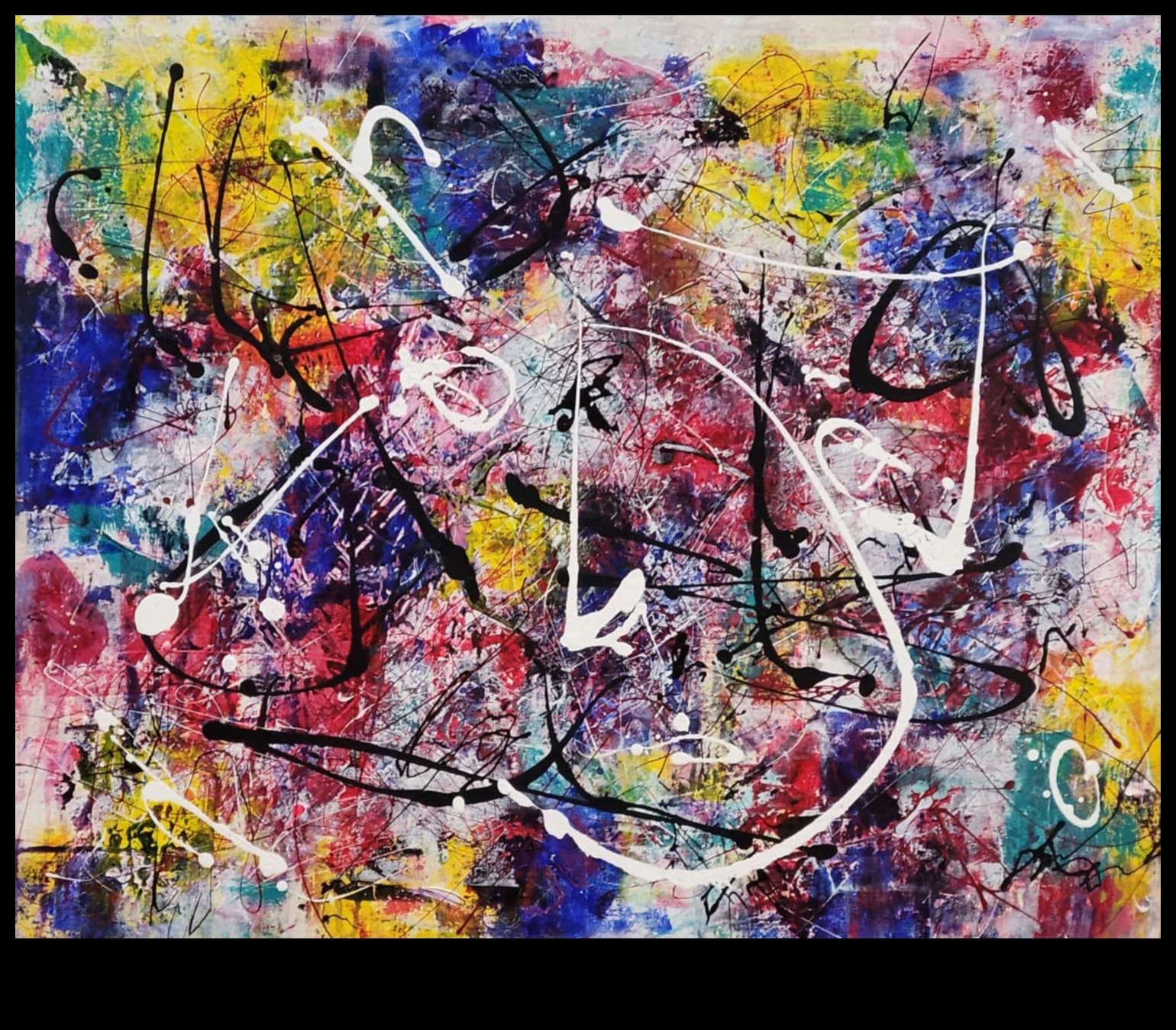 הפשטות בולטות: חקירת טקסטורה באמנות מופשטת