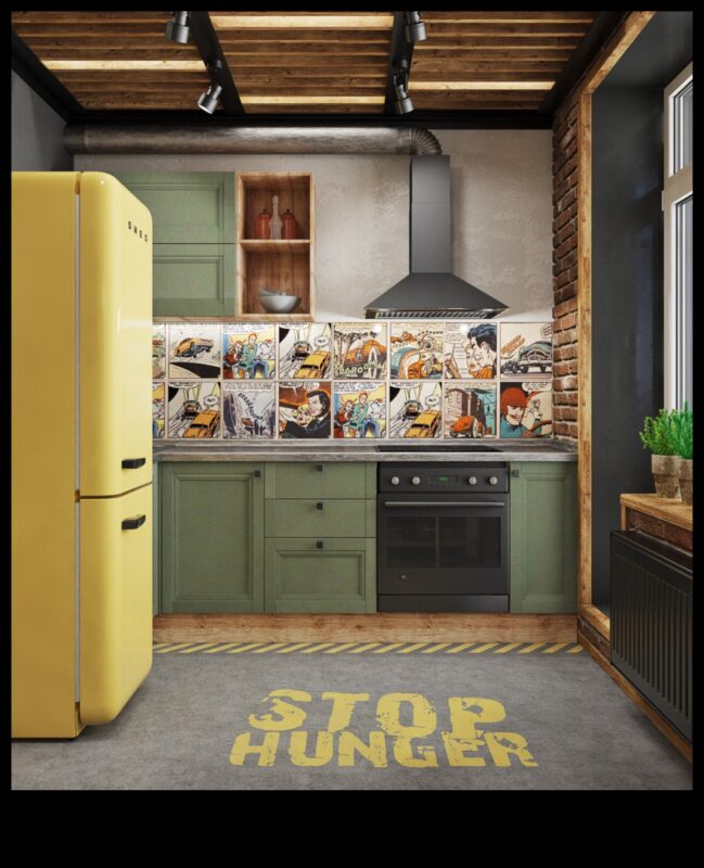 פופ ארט קולינרי עשה זאת בעצמך: יצירות אוכל שובבות וצבעוניות